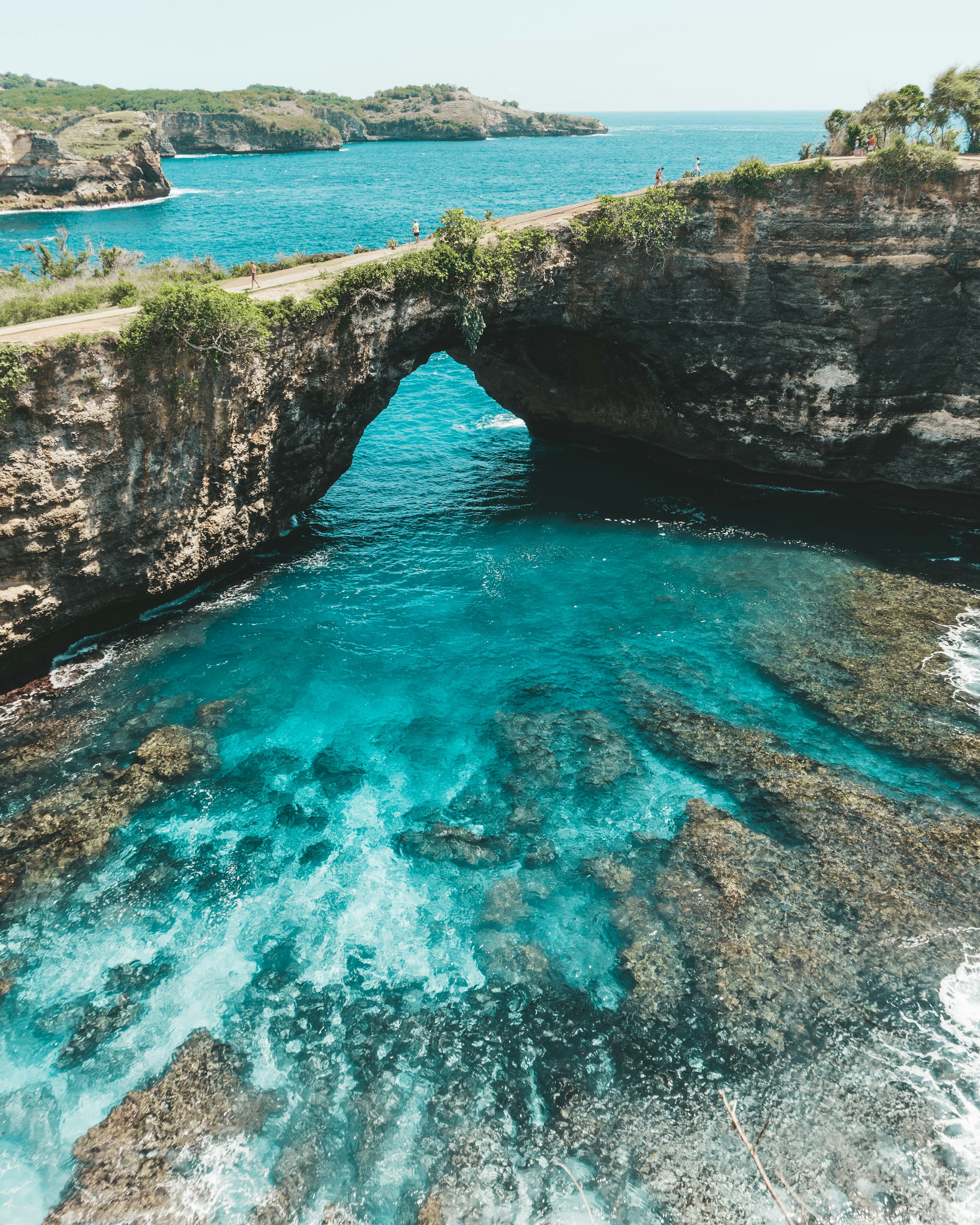 Broken Beach rock arch, Nusa Penida